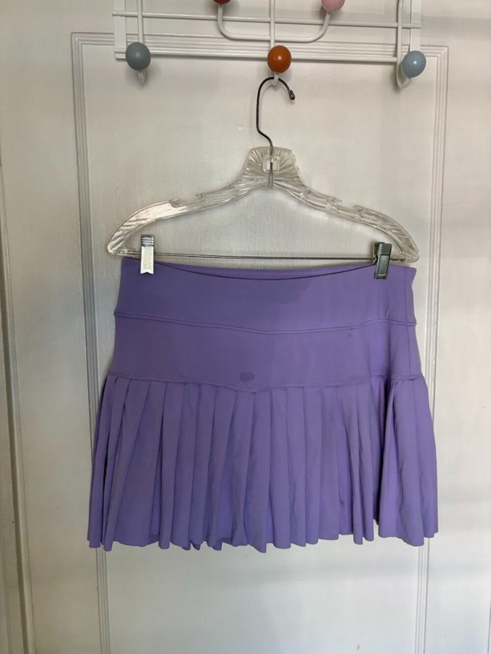 Lavender Kyodan Women's Tennis Skirt with Built-in Shorts - Picture 2 of 2